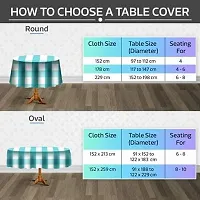 BONA SORT Waterproof Cotton 6 Seater Dinning Table Cover - , Standard-thumb4