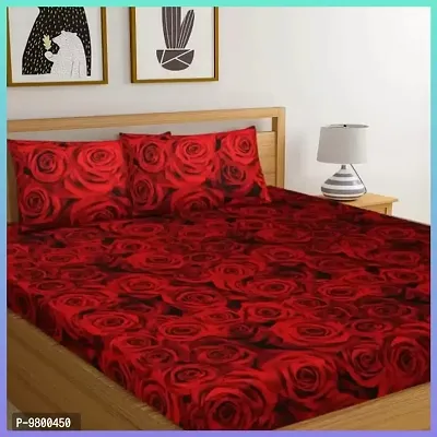 Cotton Bedsheet with 2 pillow cover-thumb0