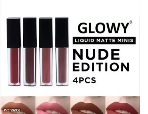 Classic New Hda 4 Nude Colour Premium Quality Lipstick-thumb0