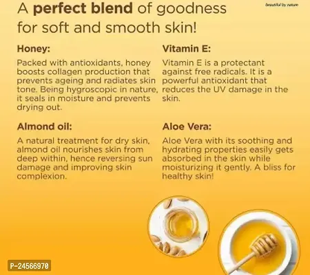 Honey  Almonds Advanced Nourishing Body Lotion For Winters (500ml+100ml+100ml+15ml)-thumb2