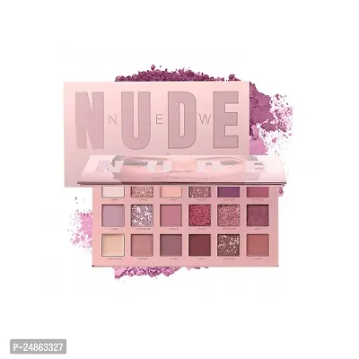 MADE FOR YOU Nude Eyeshadow Palette 18 Color Makeup Palette Highlighters Eye Make Up High Pigmented Professional Mattes and Shimmers-thumb0