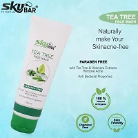 Tea Tree Natural Face Wash for Acne  Pimples Wash 100 ml - For Normal  Dry Skin-thumb2