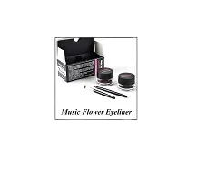 Music Flower Long Lasting Gel Eyeliner, Black and Brown-thumb1