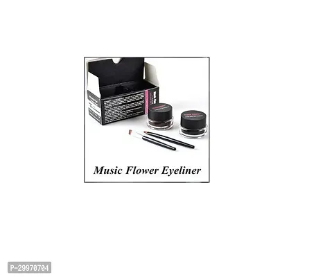 Music Flower Long Lasting Gel Eyeliner, Black and Brown-thumb2