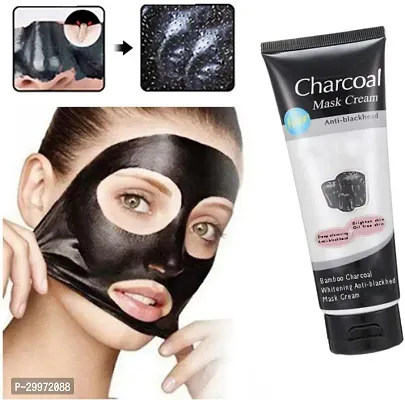 Charcoal Face Mask Cream 130 gm-thumb0