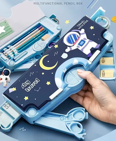 Mart Multi Functional Pencil Box For Kids