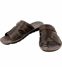 RAYS Men's PVC Sole Synthetic Leather Outdoor Multicolor Floaters/Sandals In Combo (Pack Of 2, 8 Uk) (numeric_8)-thumb1