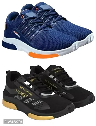 Stylish Sports Shoes For Men Pack Of 2-thumb0