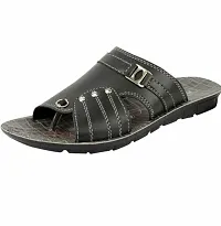 Black Sandals   Floaters For Men-thumb1