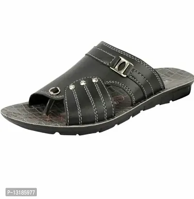 Black Sandals   Floaters For Men-thumb2