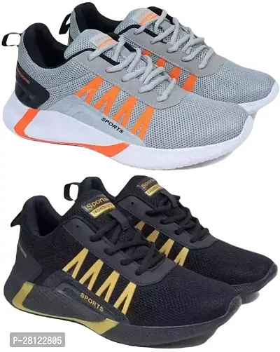 Stylish Sports Shoes For Men Pack Of 2