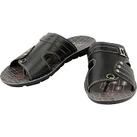 RAYS Combo Pack Of 2 Multicolor Flats Sandal Comfortable Sandals for Men's Size-9-thumb3