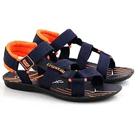 RAYS Orange Sandal Comfortable Sandals for Men's-thumb3