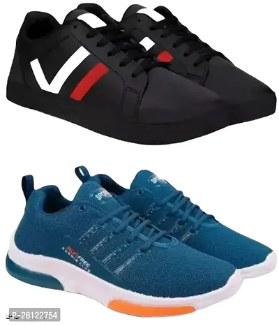 Stylish Sports Shoes For Men Pack Of 2