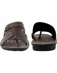 RAYS Men's PVC Sole Synthetic Leather Outdoor Multicolor Floaters/Sandals In Combo (Pack Of 2, 8 Uk) (numeric_8)-thumb3