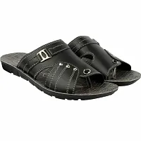 RAYS Men's PVC Sole Synthetic Leather Outdoor Multicolor Floaters/Sandals In Combo (Pack Of 2, 8 Uk) (numeric_8)-thumb2