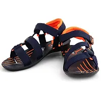 RAYS Orange Sandal Comfortable Sandals for Men's-thumb2