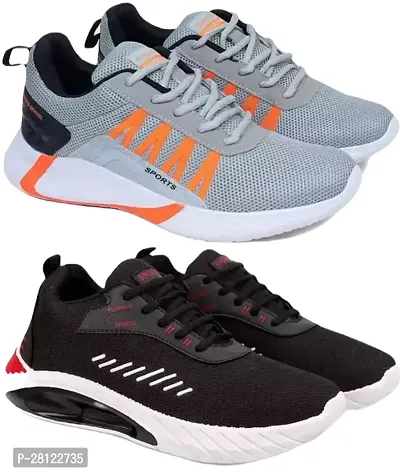 Stylish Sports Shoes for Men Pack Of 2-thumb0