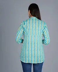 Classic Cotton Printed Tops for Womens-thumb2