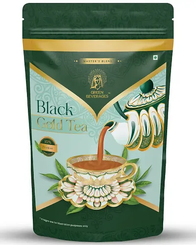 Green Beverages Black Gold Assam Premium Tea 1 kg | Blend of Select Assam Gardens | Leaf Tea