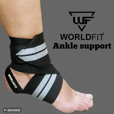 Worldfit Ankle Support Compression Brace Band For Men Women (Free Size)