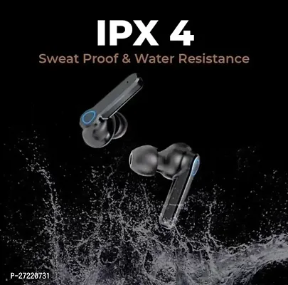 M19 TWS Bluetooth 5.1 Wireless In Ear Earbuds Touch Waterproof LED Digital Display Bluetooth Headset (Black, True Wireless)-thumb4