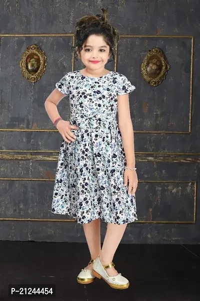 Hot new 2023 Fancy Girls Frock Model Dress Names With Picture Elegant Flower Girl Birthday Party Clothing Dress-thumb0