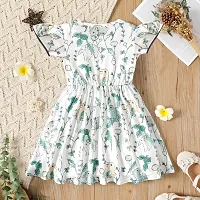Classic Printed Dresses For Girls-thumb1