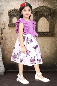 Classic Printed Dresses For Girls-thumb2