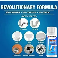 Powerful Sink  Drain Cleaner: Clog Block Remover, Automatic Toilet Cleaner Powder - Effective Unclogging and Hair Removal for Regular Drain Maintenance-thumb3