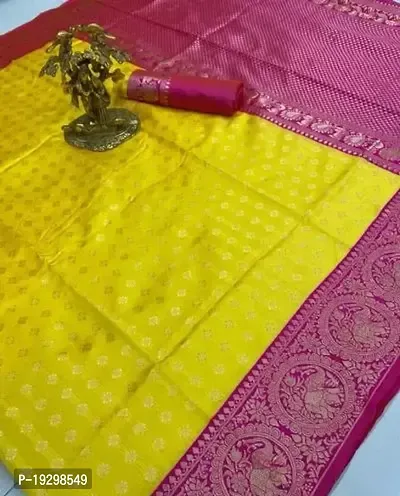 Beautiful Kosa Silk Saree With Blouse Piece For Women