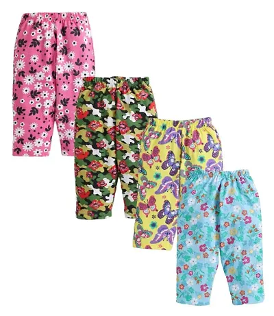Bluebuck? Girls Allover Printed 3/4th - Combo Pack