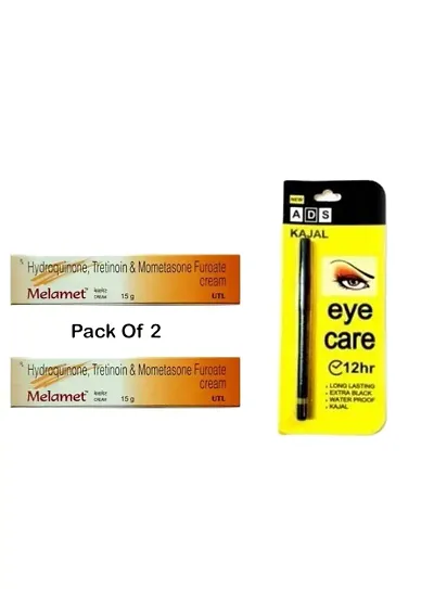 Melamet Face Cream For men  Women Night Used Pack of 2  get ADS eyecare Kajal