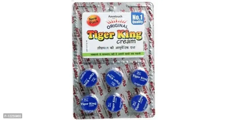 ORIGINAL TIGER KING BLUE BALM 1 STRIP (6 Pieces &ndash; 1.5g Each)