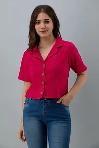 Mayero Woman Solid Shirt Tops-thumb1