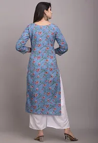 Mayero Womens Floral Printed Kurta With Palazzo Set-thumb3