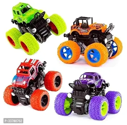 Mini Monster Truck  for Kids Pack Of 4-thumb0