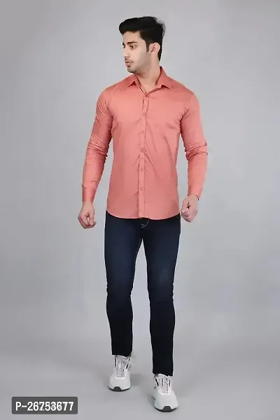 Trendy Cotton Blend  Men's Formal Shirt-thumb0