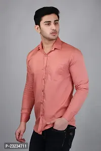 Trendy Cotton Blend  Men's Formal Shirt-thumb1