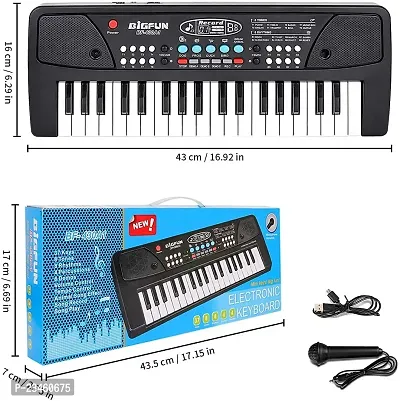 New Keyboard Piano Kids With Microphone Portable Electronic Keyboards For Beginners, Kid Musical Toys Pianos For Girls Boys Ages 3-8.-thumb4