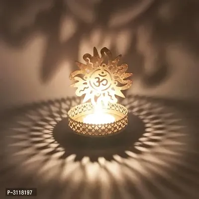 OM Shadow Tealight Candle Holder