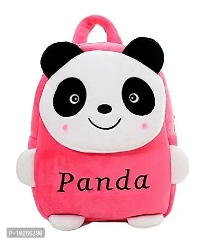 pink panda 6 ear design character kids school bag Backpack  for child /baby/ boy/ girl soft cartoon character bag gifted School Bag