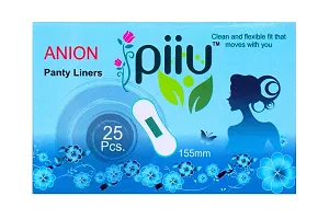 Piiu Cottony Soft Rash Free Ultra Thin Anion Panty Liners (155mm) Pack of 3+ Piiu Organic Natural Herbal Glycerine Rose Bathing Bar | Unisex Bathing Bar, 100gm, Free-thumb4