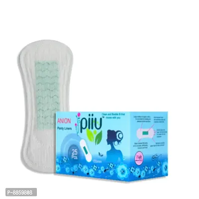 Piiu Cottony Soft Rash Free Ultra Thin Anion Panty Liner 155mm  (Pack of 11)-thumb3