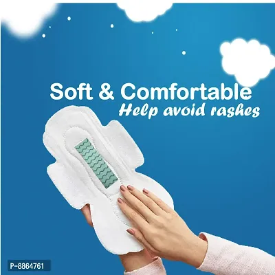 Piiu Cotton Soft Rash Free Ultra Thin Anion Sanitary Pads XL (290mm) Pack of 30 Pads-thumb5
