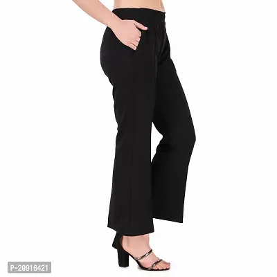 Abhi Ansh Fashion Women's Regular Fit Crepe Pant-thumb3