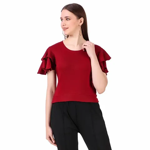 Abhi Ansh Fashion Women Casual Stylish Top