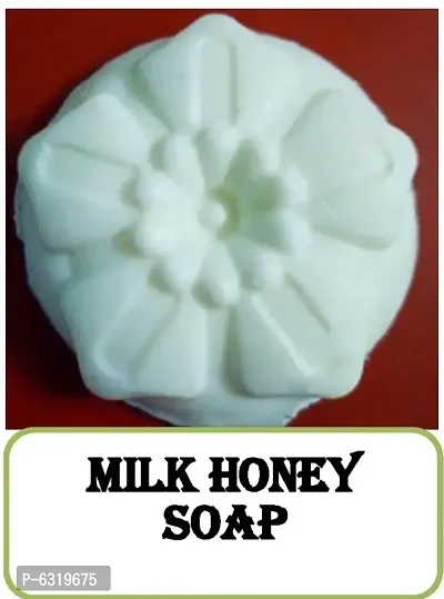 Organic Handmade Milk Honey Soap Pack of 2 (70g each Soap)