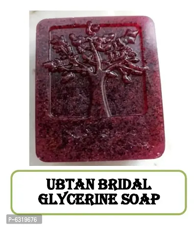 Organic Handmade Ubtan Bridal Glowing Soap Pack of 2 (70g each Soap)