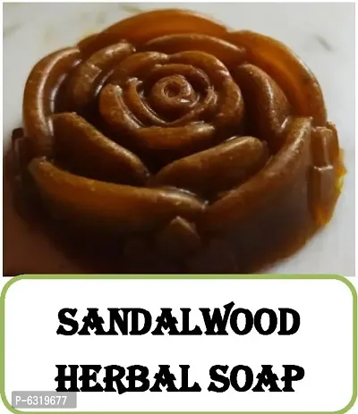 Organic Handmade Sandalwood Soap Pack of 2 (70g each Soap)